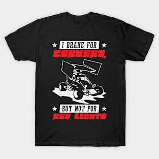 Sprint Car Dirt Track Racing T-Shirt